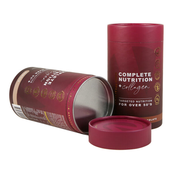 Protein Powder Paper Tube Box Protein Powder Paper Tube Box