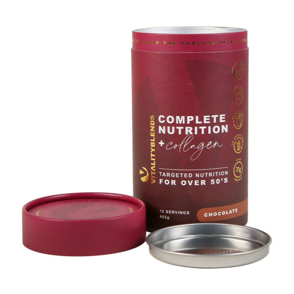 Protein Powder Paper Tube Box Protein Powder Paper Tube Box
