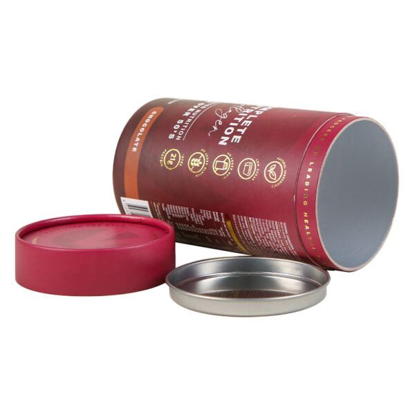 Protein Powder Paper Tube Box Protein Powder Paper Tube Box