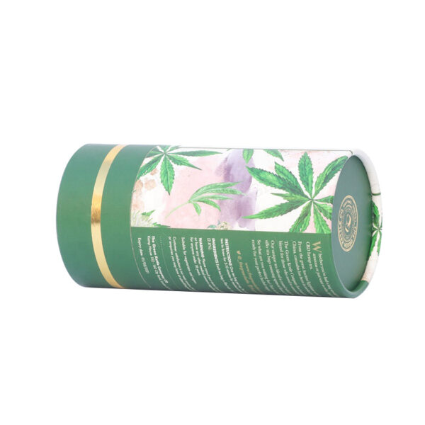 CBD Oil Paper Tube Box CBD Oil Paper Tube Box