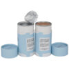 Easy Peel off Lid Paper Tube Food Grade Paper Tube