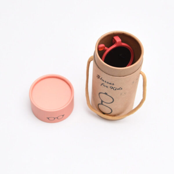 Tubes en papier pour lunettes de soleil