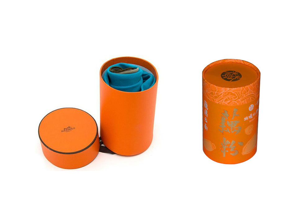 Boîte à tubes en papier