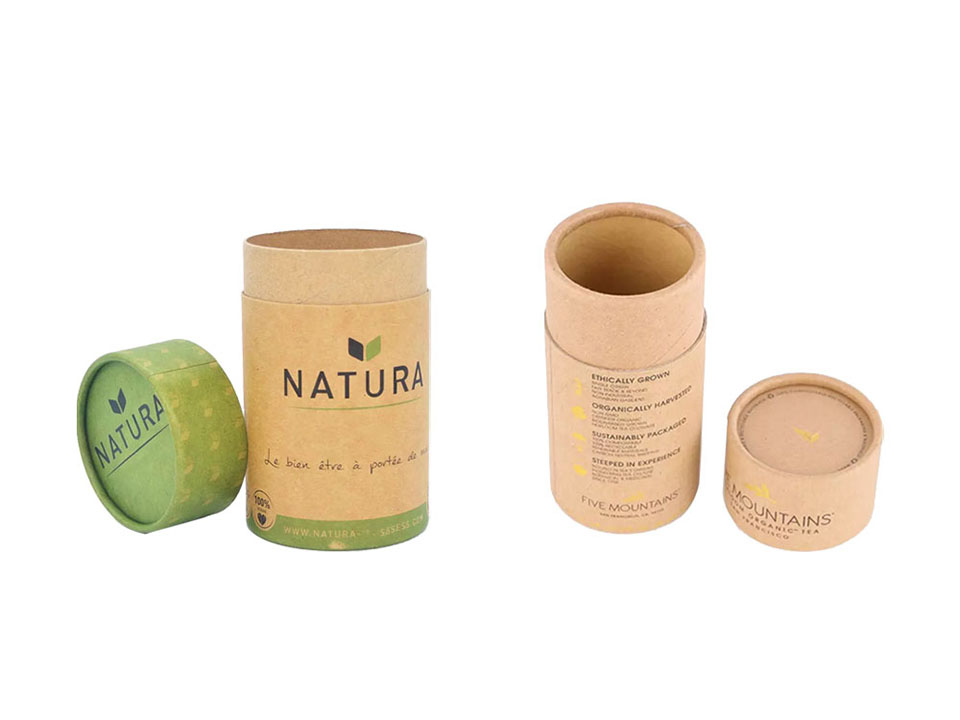 Boîte à tubes en papier